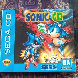 Sonic CD Video Game - Blue